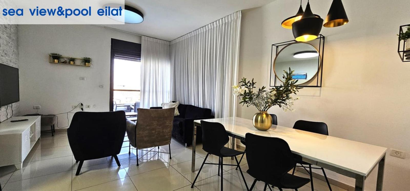 Sea View & Pool Eilat Apartment Exterior photo