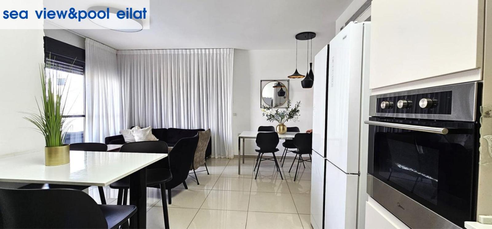 Sea View & Pool Eilat Apartment Exterior photo